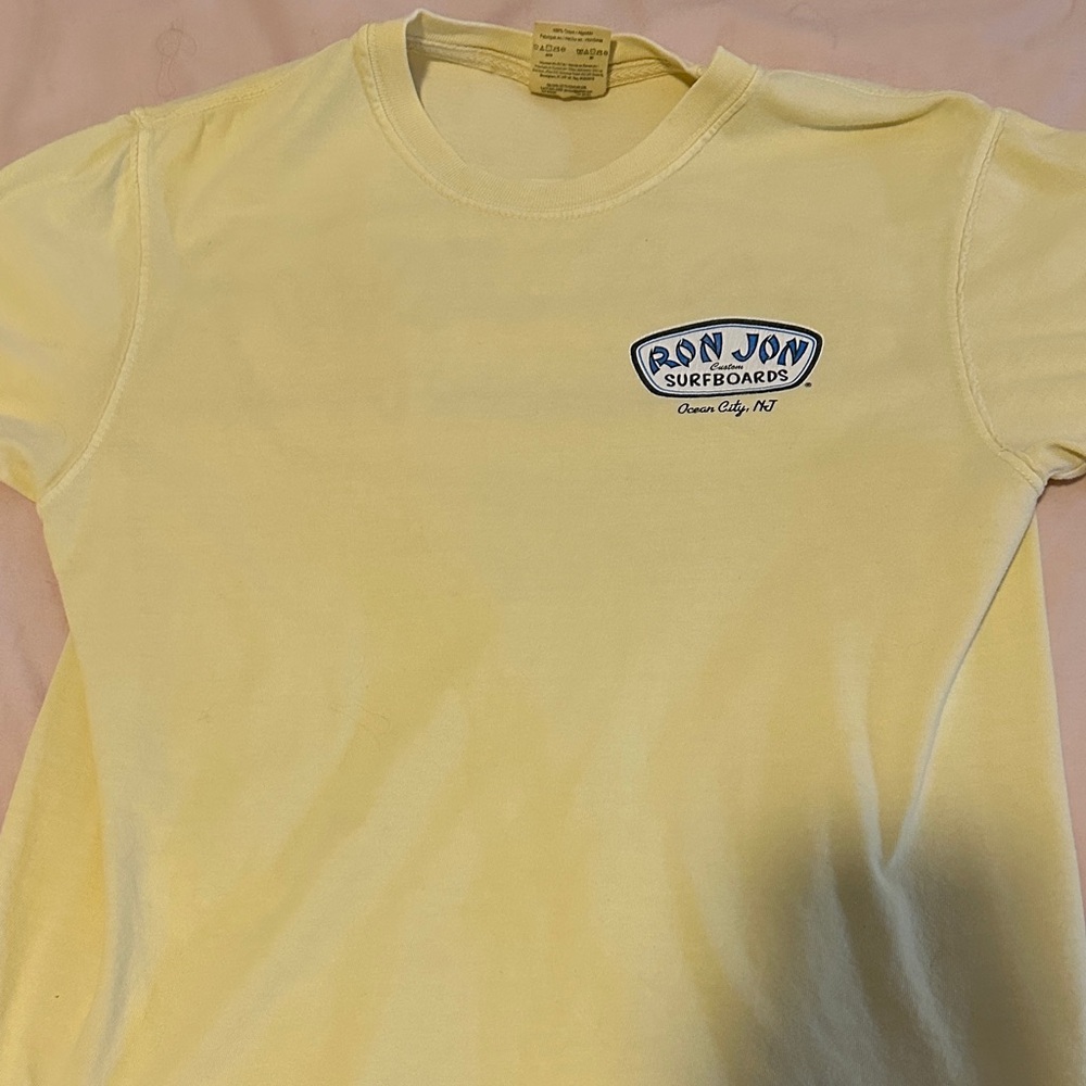 Comfort Colors Soft Yellow Tee